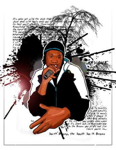 KRS-One - Aš nedaru hip-hop'o , aš pats esu hip-hop'as (HipHop.lt 2006)