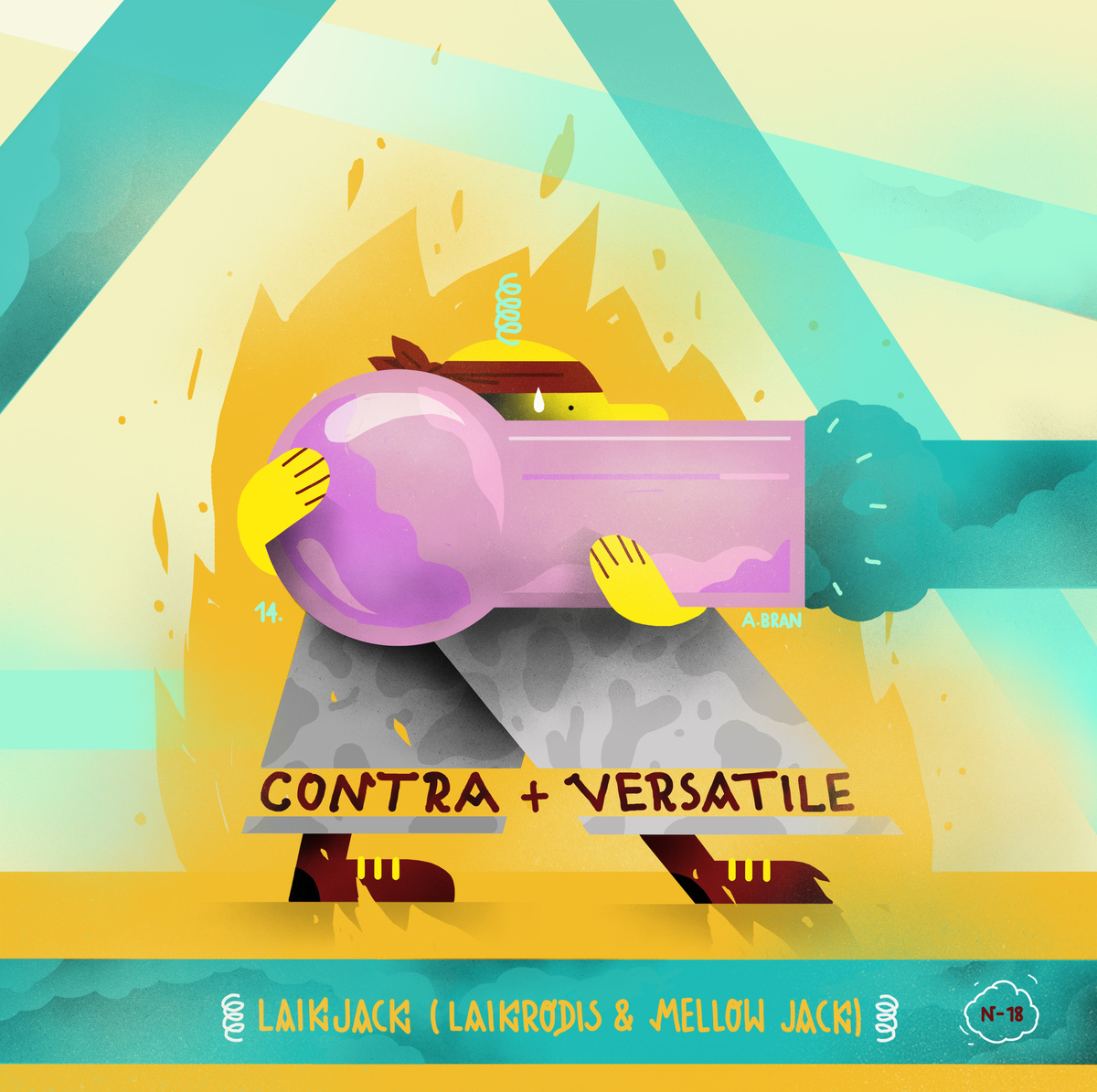 LAIKJACK (Laikrodis &amp; Mello Jack) – “Contra + Versatile” […; 2014]