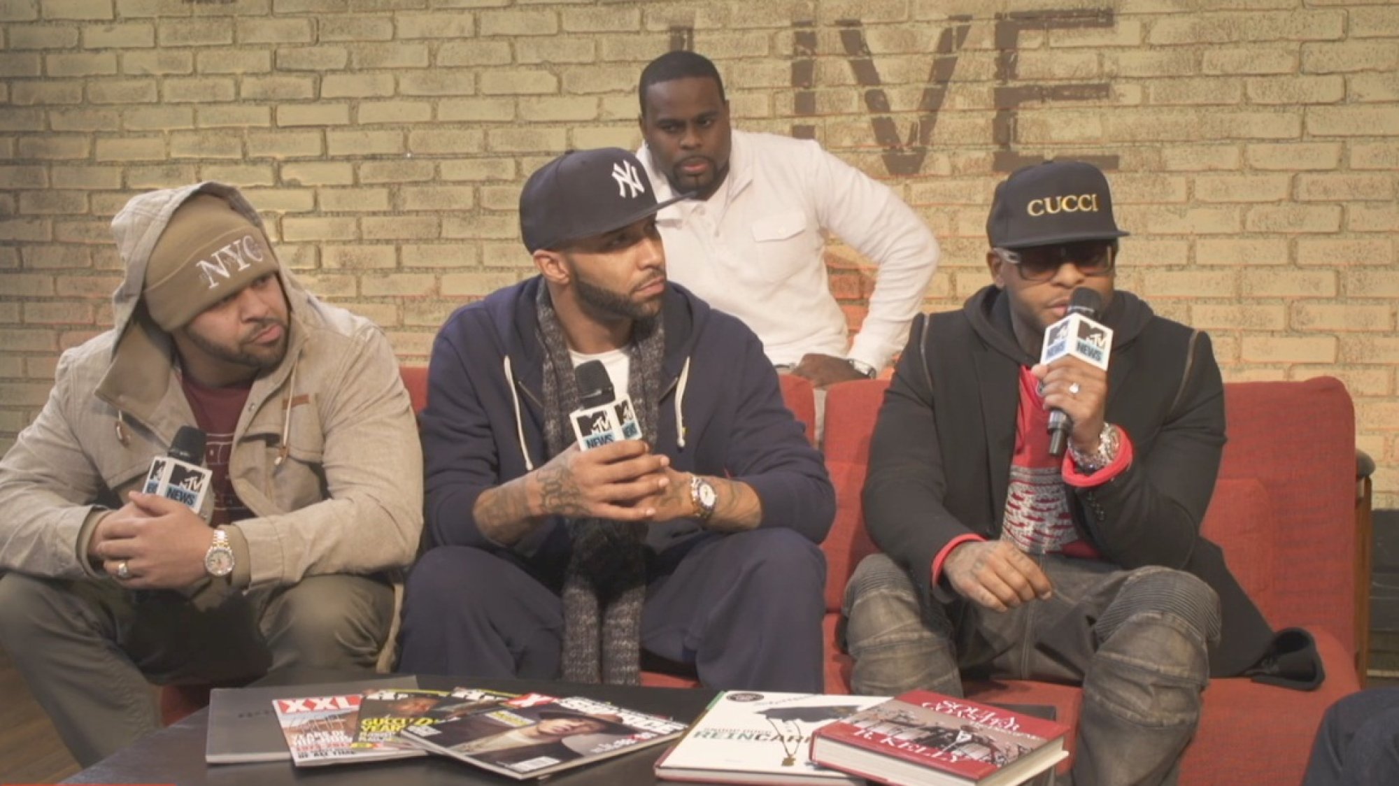 "Road to Total Slaughter" teisėjai iš eilės: Joell Ortiz, Joe Budden, Crooked I, Royce da 5'9"