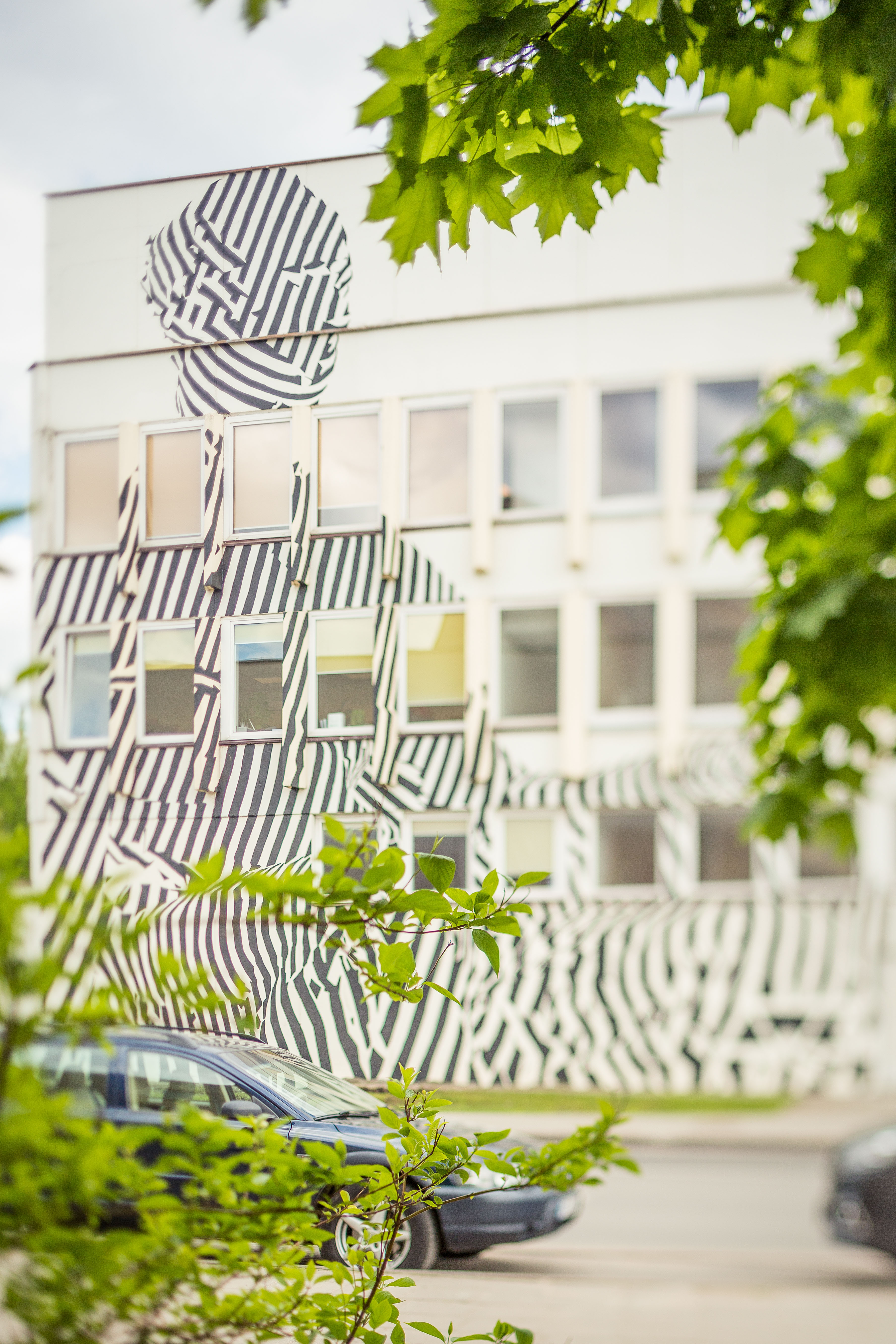 Vilnius Street Art pristato naują Adomo Žudžio darbą Vilniuje