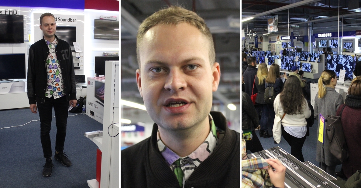 Alternatyva alternatyvai. Mesijus pristatė "Tu pinigų siurblys" klipą prekybcentryje