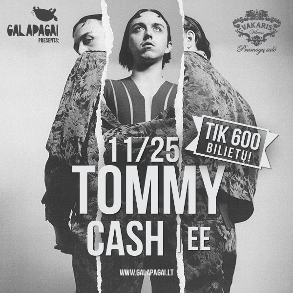 Metų repo reivas Lietuvoje - į Vilnių užsuks Tommy Cash (bilietų kiekis ypač ribotas)