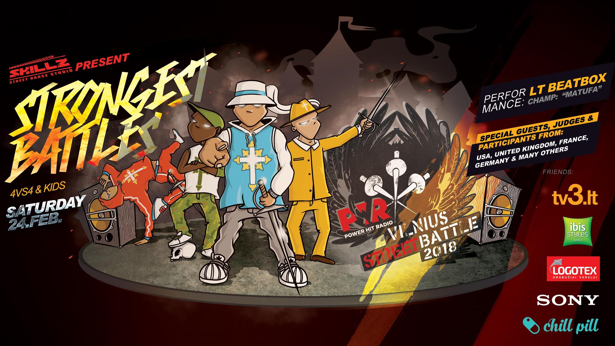 Galingiausias šokių mūšis – “Vilnius Street Battle” – grįžta su naujovėmis!
