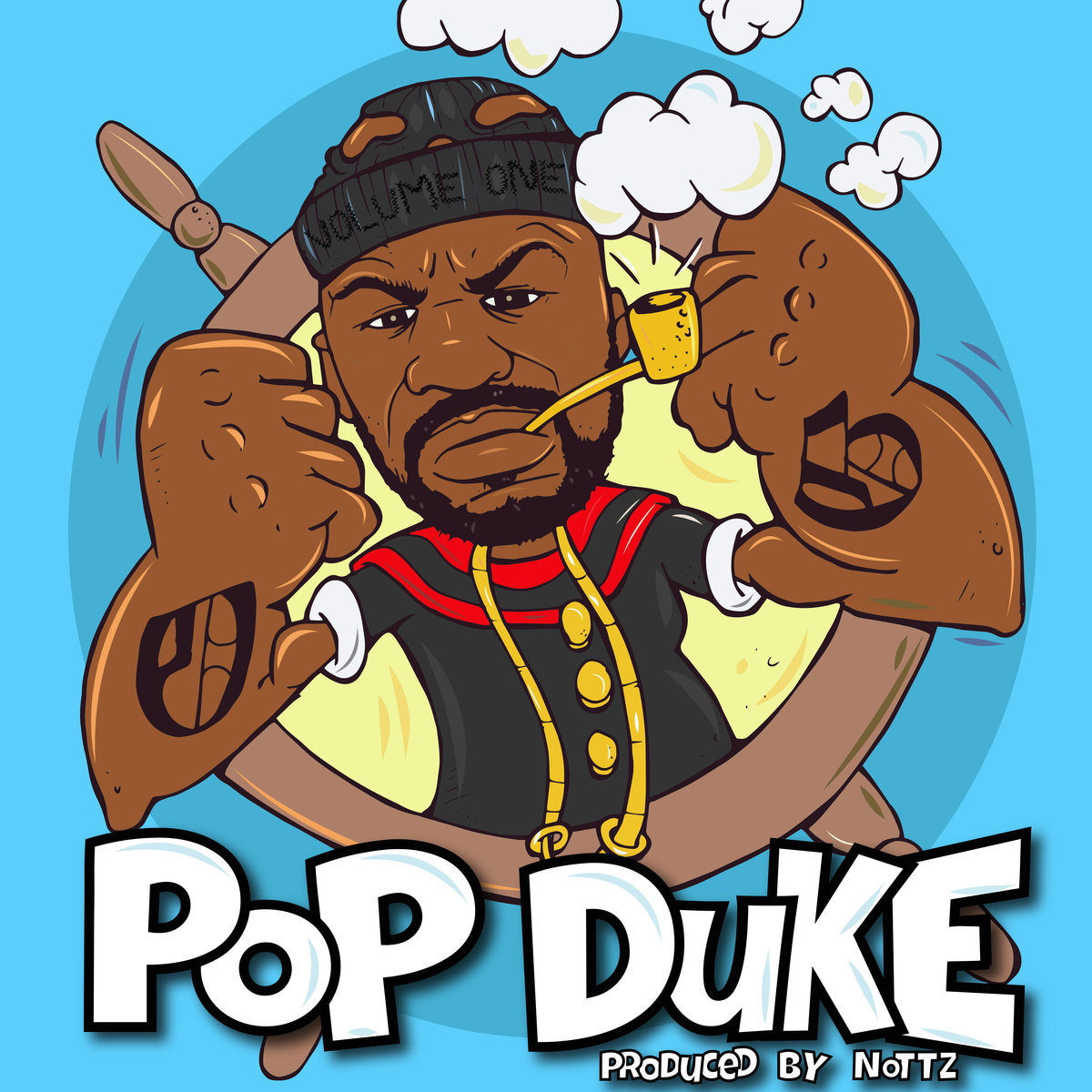 2000-ųjų metų skambesio su keliais prikolais savaitės albumas. Bumpy Knuckles & Nottz – Pop Duke, Vol. 1 #3