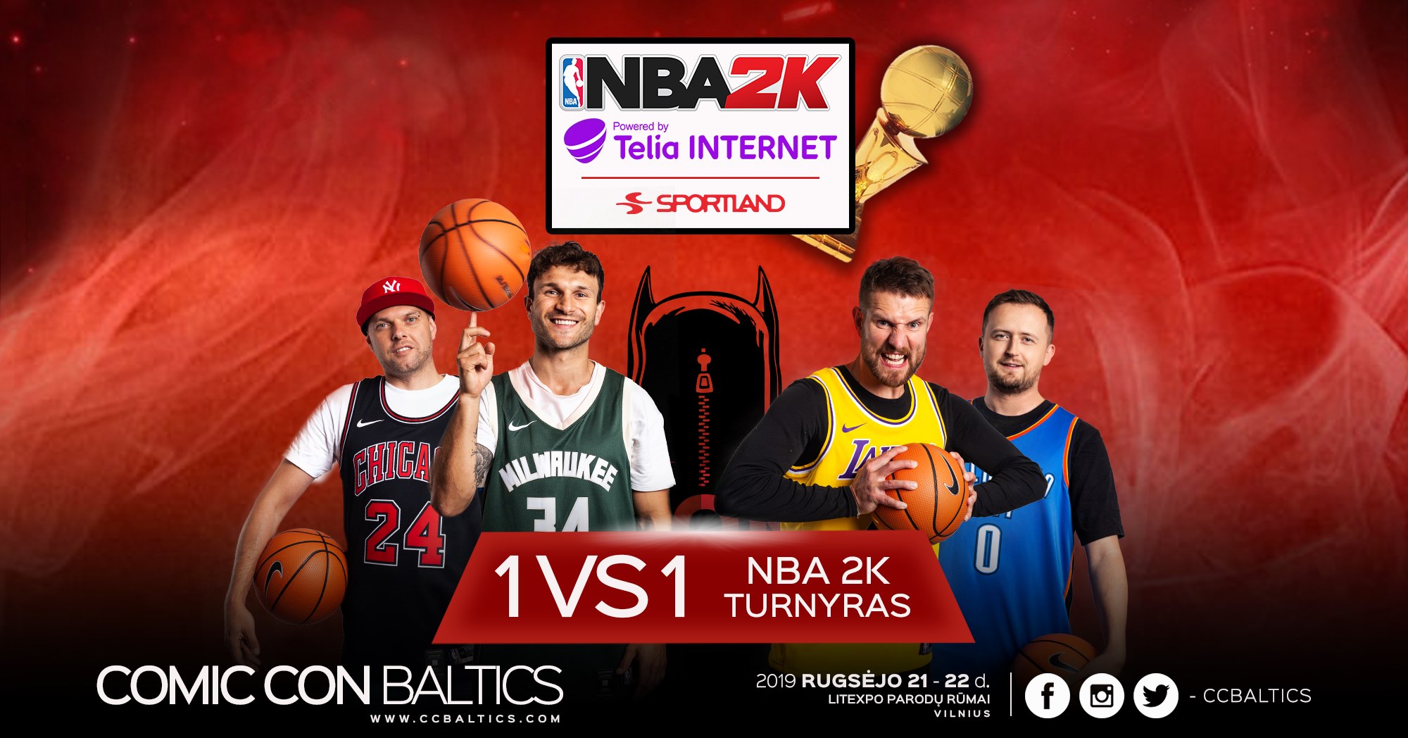 Comic Con Baltics renginyje NBA 2K20 turnyre susirungs Lietuvos hip-hop'o atsovai