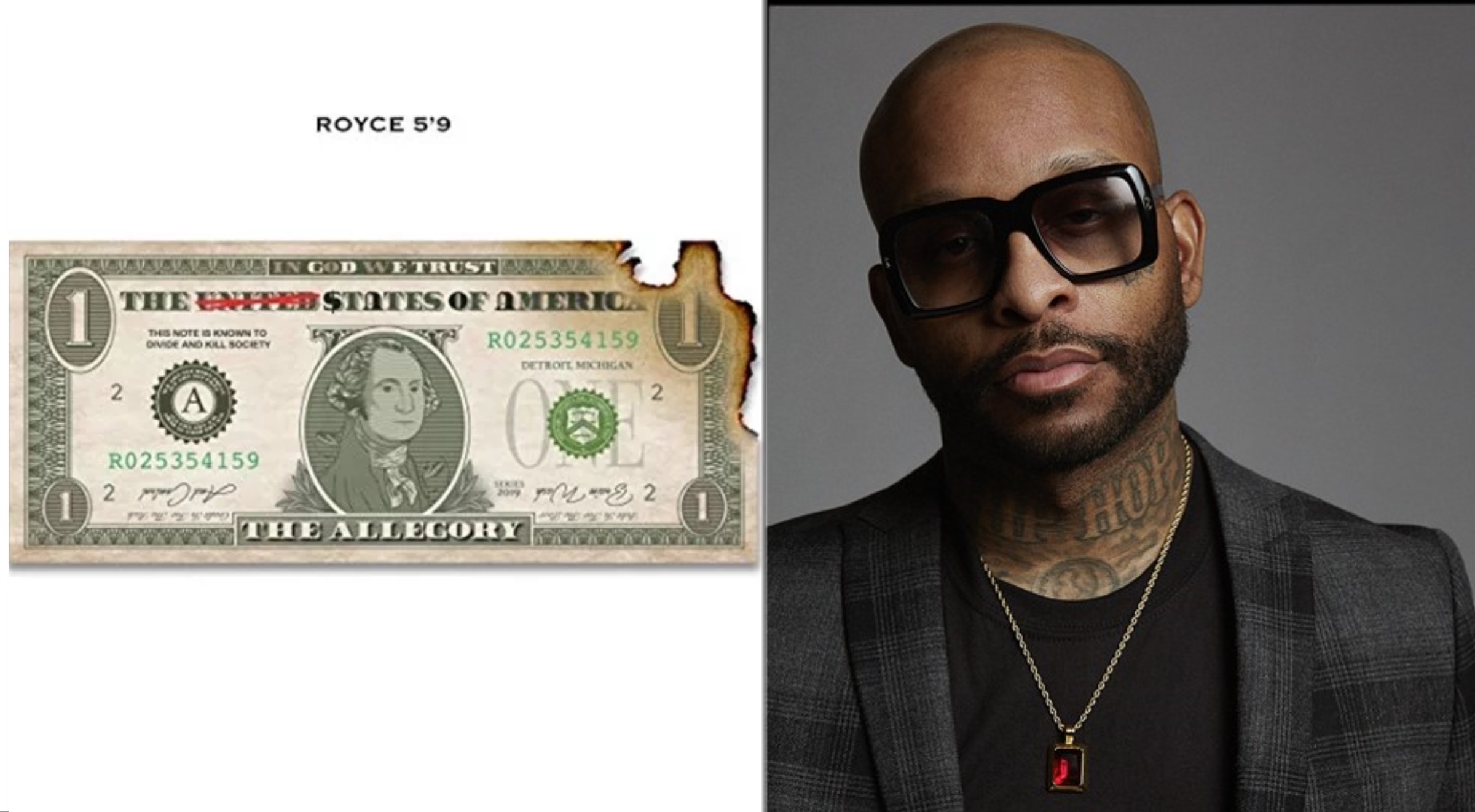 Royce Da 5'9'' gerėja su metais. Savaitės albume - The Allegory #84